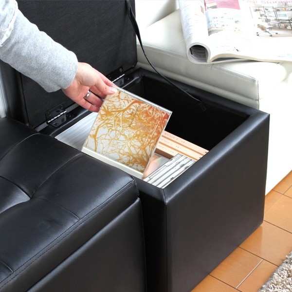 ミヤグチ企販 椅子 チェア 収納スツール チェストベンチ おしゃれ いす