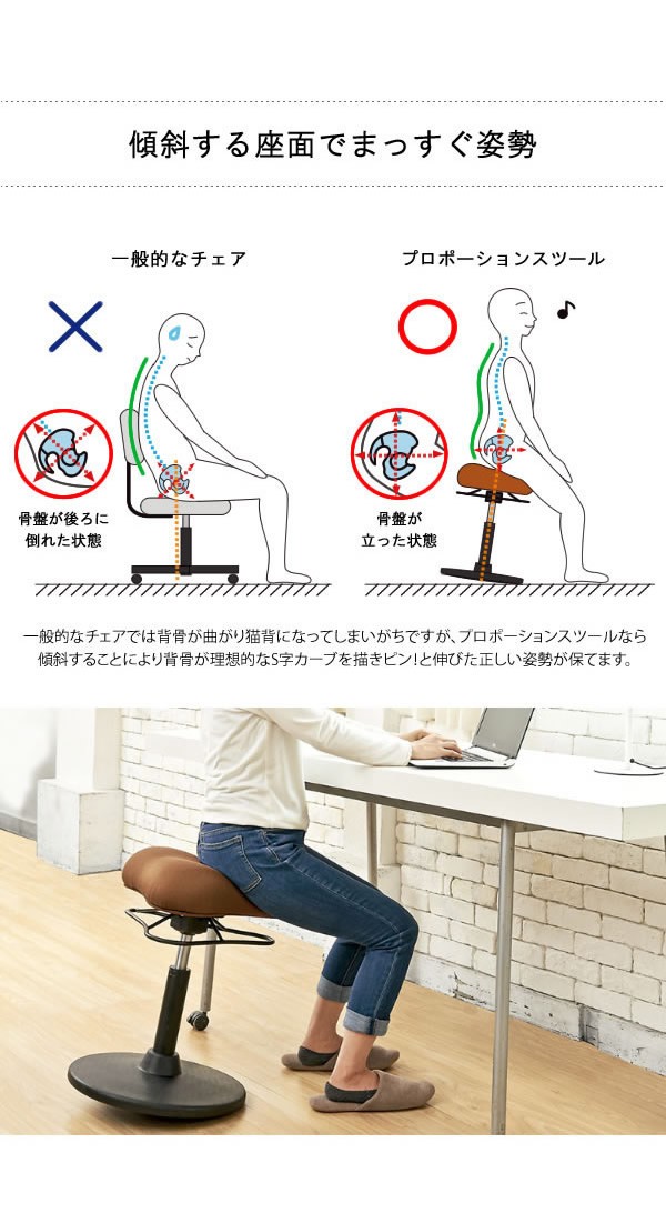 美品　ウォブル　バランスチェア　椅子　スツール　姿勢矯正 楽天市場】＼9/11まで☆スーパーセール特価／ バランスチェア