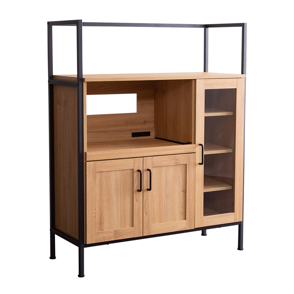 ホームテイスト（HOME taste） ラック 食器棚 レンジ台 キッチン収納