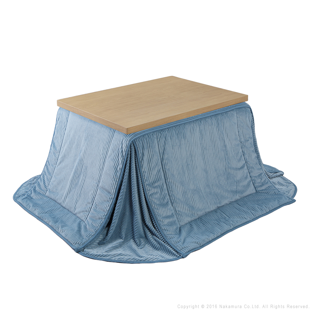 MUSTBUY ダイニングこたつテーブル ハイタイプ コタツ 掛布団付き2点