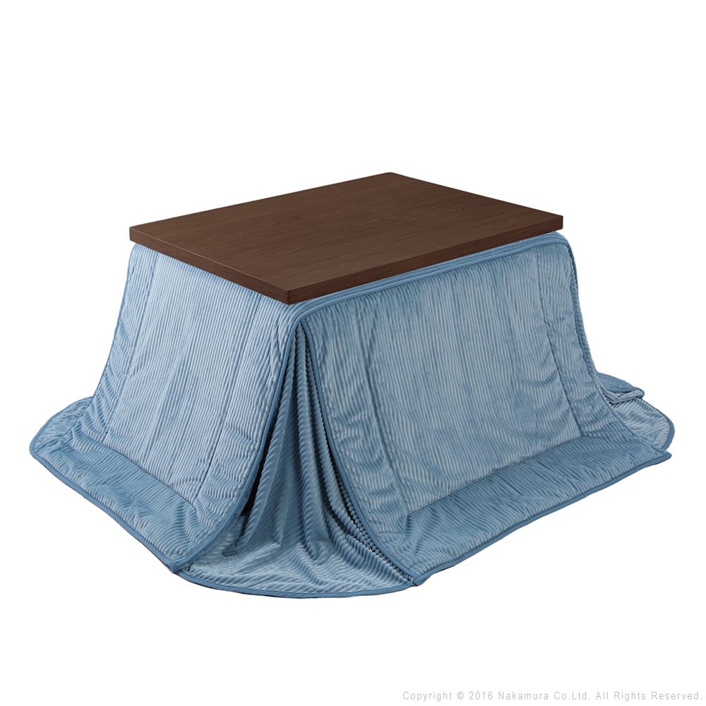 MUSTBUY ダイニングこたつテーブル ハイタイプ コタツ 掛布団付き2点