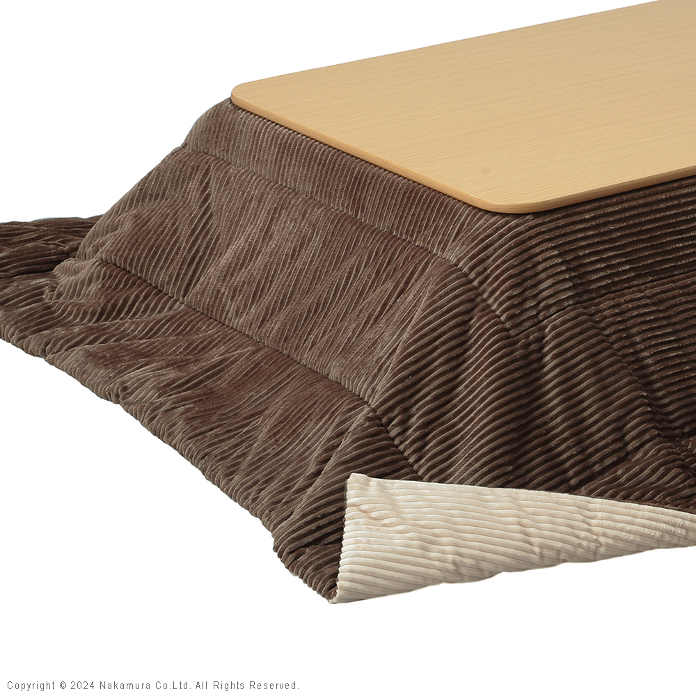 MUSTBUY ダイニングこたつ掛け布団 長方形 おしゃれ ナチュラルモダン