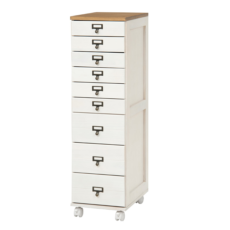 HAGiHARA（萩原） 書類整理棚 レトロ おしゃれ ラック 北欧モダン