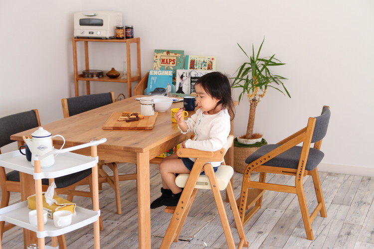 子供用 椅子 幼児向け キッズハイチェアー かわいい ダイニング