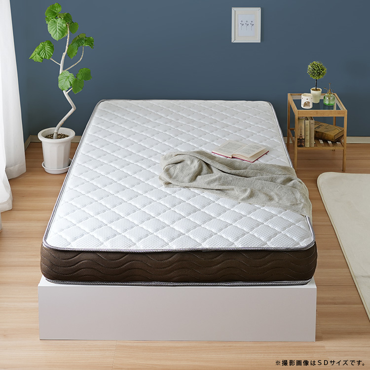 スタンザインテリア 3Dメッシュポケットコイルマットレス スモールセミ