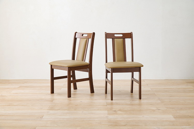 HAGiHARA（萩原） ダイニングチェア 椅子 2脚セット おしゃれ