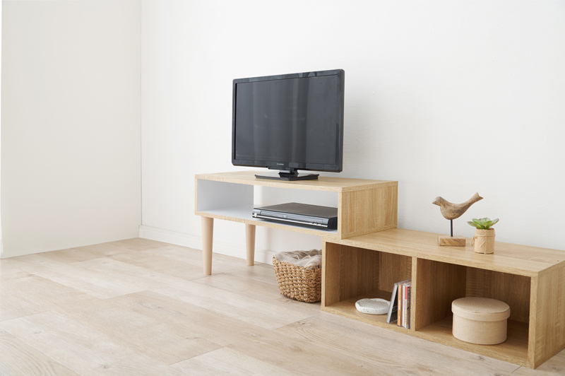 HAGiHARA（萩原） テレビ台 ローボード ラック 棚 おしゃれ コーナー