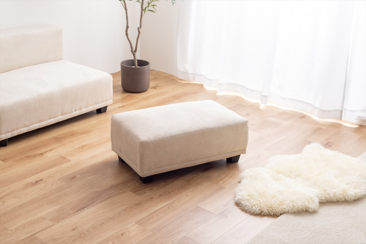 オットマン・スツール　一脚 オットマン スツール チェア ソファ 椅子 1人用 足置き 脚置き