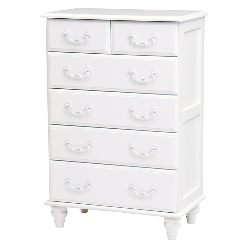 HAGiHARA（萩原） チェスト タンス 白 アンティーク クラシカル