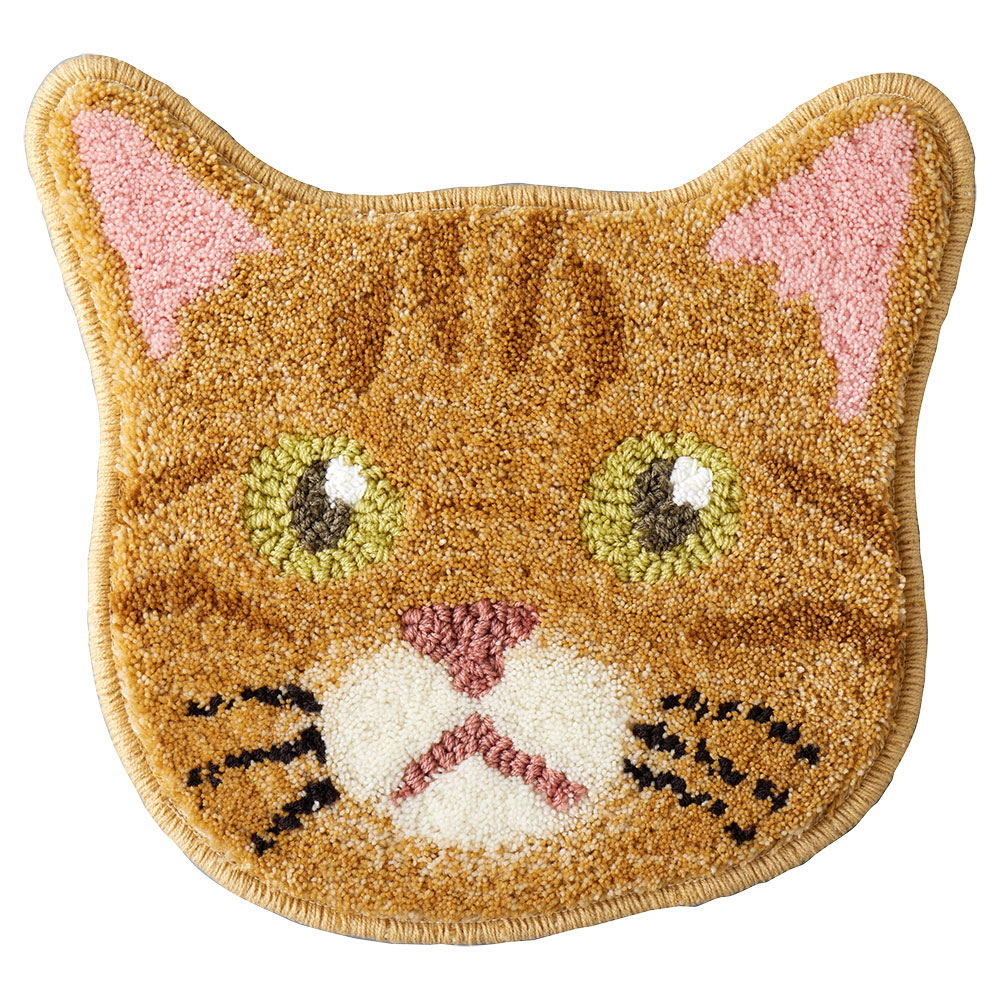 ホームテイスト（HOME taste） ラグ マット 洗える 猫 毛色 ねこ ネコ