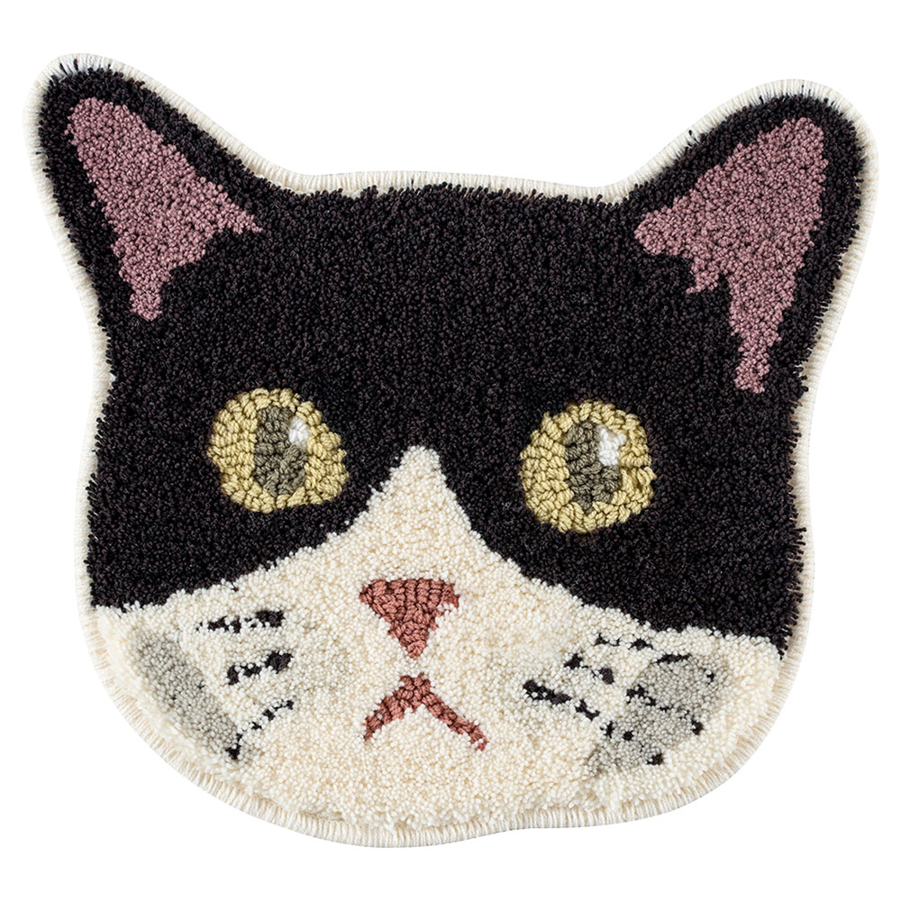 ホームテイスト（HOME taste） ラグ マット 洗える 猫 毛色 ねこ ネコ