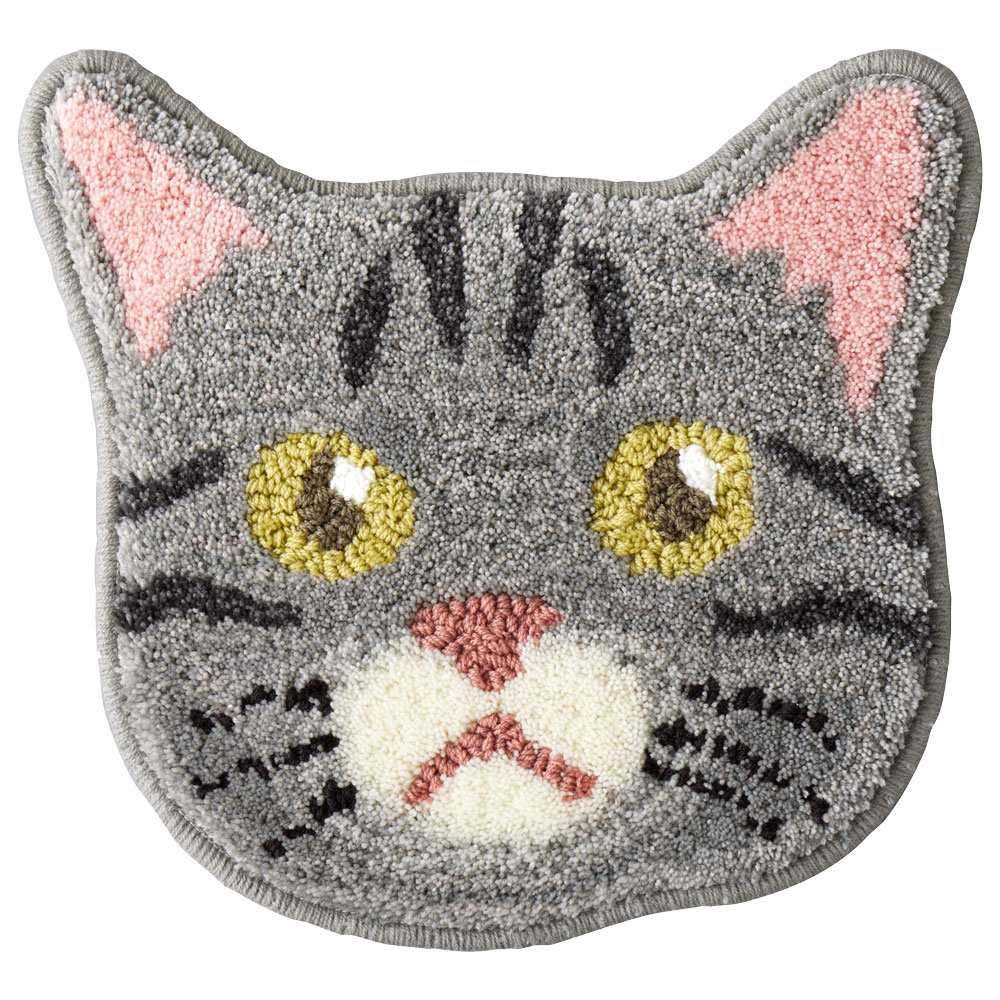 ホームテイスト（HOME taste） ラグ マット 洗える 猫 毛色 ねこ ネコ