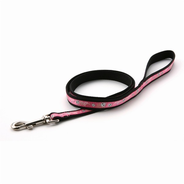 犬 リード おしゃれ ラロック アミット リボンとテープ素材のリード Mサイズ 中型犬用リード メール便のみ送料無料 |  | 05