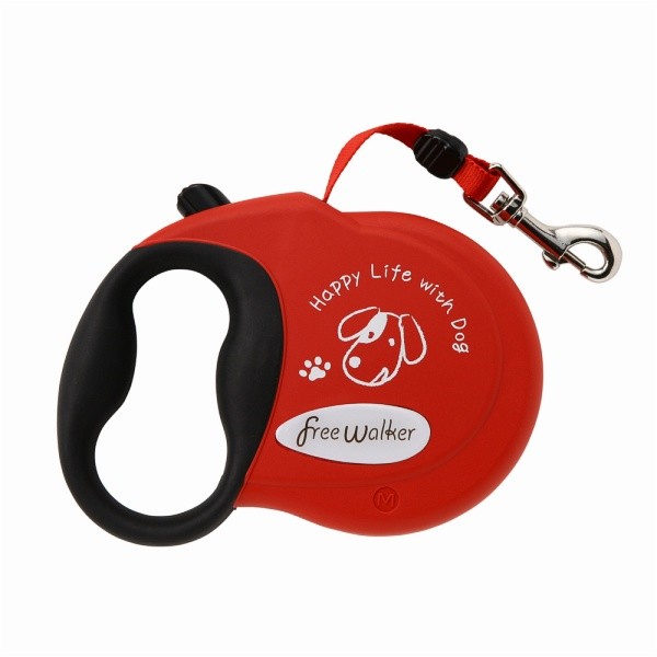 犬 伸縮リード ラロック フリーウォーカー Sサイズ 5m 小型犬用リード テープタイプ ［送料無料キャンペーン(日本全国) メール便不可］ |  | 01