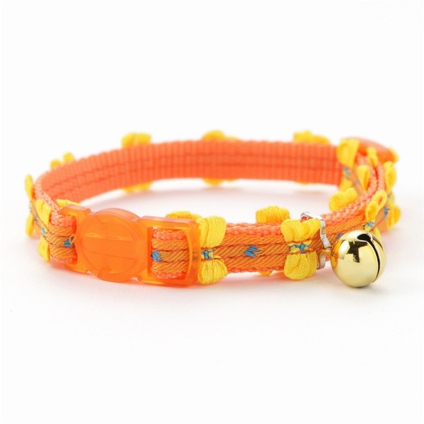 猫 首輪 リボン ラロック RALLOC アミコ ヒラヒラリボン猫カラー 安全バックル おしゃれ ネコ 首輪 メール便のみ送料無料 |  | 02