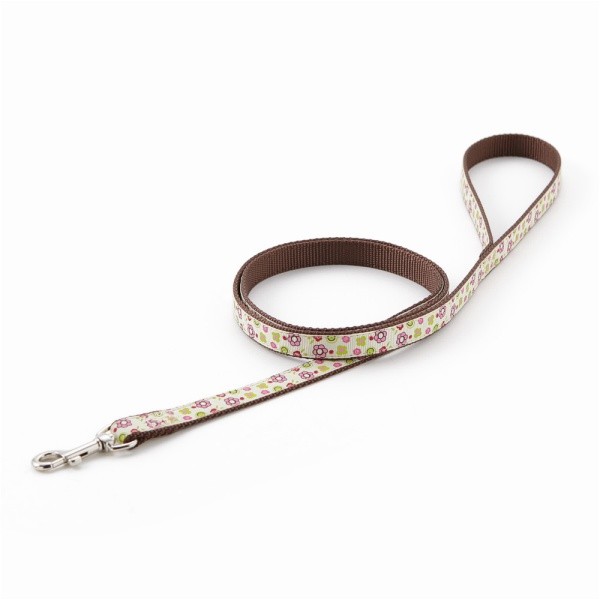 犬 リード おしゃれ ラロック アミット リボンとテープ素材のリード SSサイズ 超小型犬用リード メール便のみ送料無料 |  | 01