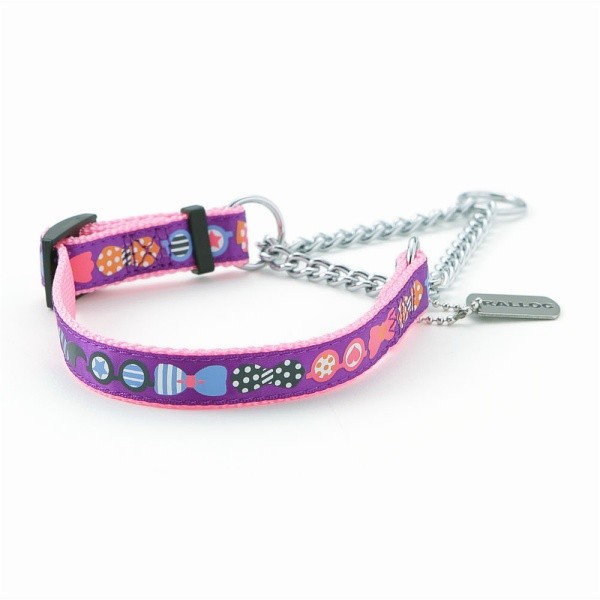 犬 首輪 しつけ ラロック アミット しつけに便利おしゃれなハーフチェーンカラー SSサイズ 超小型犬用しつけ首輪 メール便のみ送料無料 |  | 10