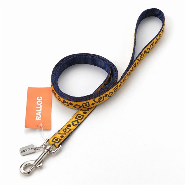 犬 リード おしゃれ ラロック アミット リボンとテープ素材のリード Mサイズ 中型犬用リード メール便のみ送料無料 |  | 08