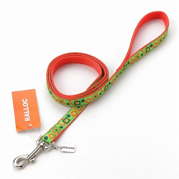 犬 リード おしゃれ ラロック アミット リボンとテープ素材のリード Mサイズ 中型犬用リード メール便のみ送料無料 |  | 09