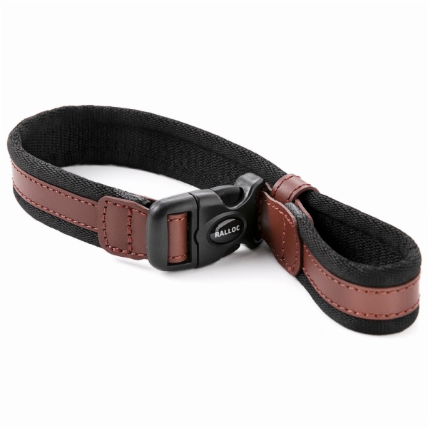 伸縮リード用ストラップ Lサイズ 革タイプ 大きめ 一時係留可 両手フリー ラロック メール便のみ送料無料 (伸縮リード本体は別売) |  | 02