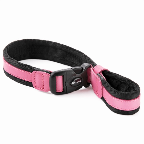 伸縮リード用ストラップ Lサイズ 革タイプ 大きめ 一時係留可 両手フリー ラロック メール便のみ送料無料 (伸縮リード本体は別売) |  | 03