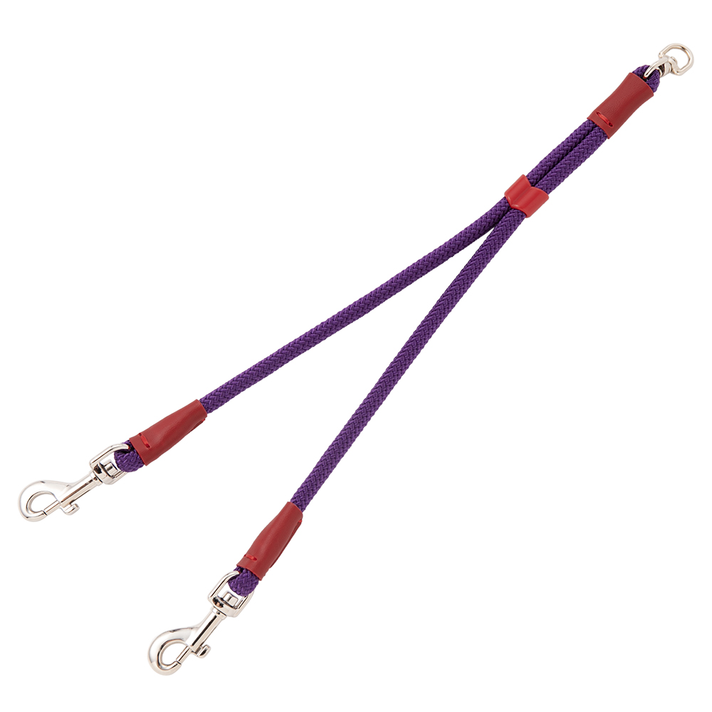 犬 二頭引きリード ２頭の合計体重が10kgまで ラロック アミット 丸ひも二頭引き先端部 Sサイズ メール便のみ送料無料 |  | 05