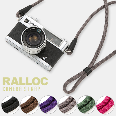 カメラストラップ ラロック RALLOC 組紐タイプ カメラ用ネックストラップ 01 おしゃれ かわいい メール便のみ送料無料 ギフト包装可