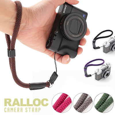カメラストラップ ラロック RALLOC 組紐タイプ ミラーレス・コンパクトカメラ用ハンドストラップ 02 おしゃれ かわいい メール便のみ送料無料 ギフト包装可