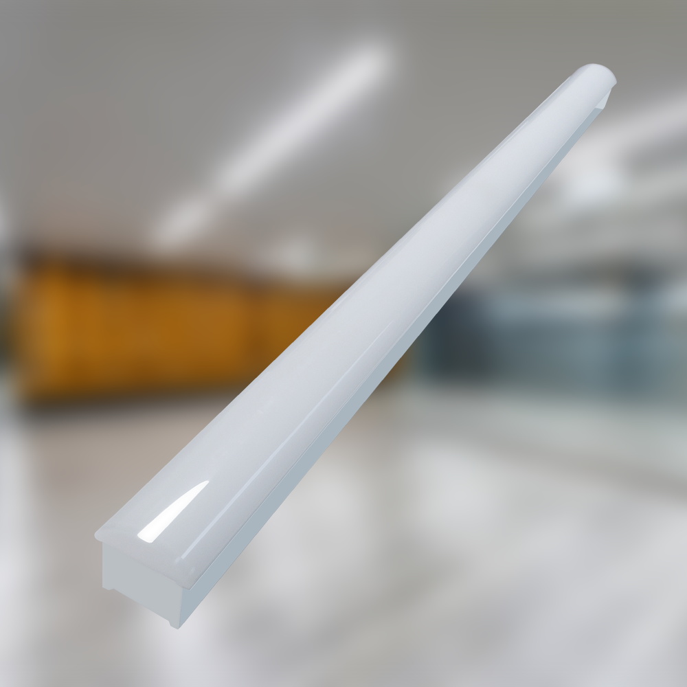 【50台セット】LED蛍光灯器具 逆富士型 40W形1灯 led蛍光灯 器具一体型 LEDベースライト型 led蛍光灯 40w形2灯相当 LEDベースライト 50W 直付 逆富士器具一体型の画像