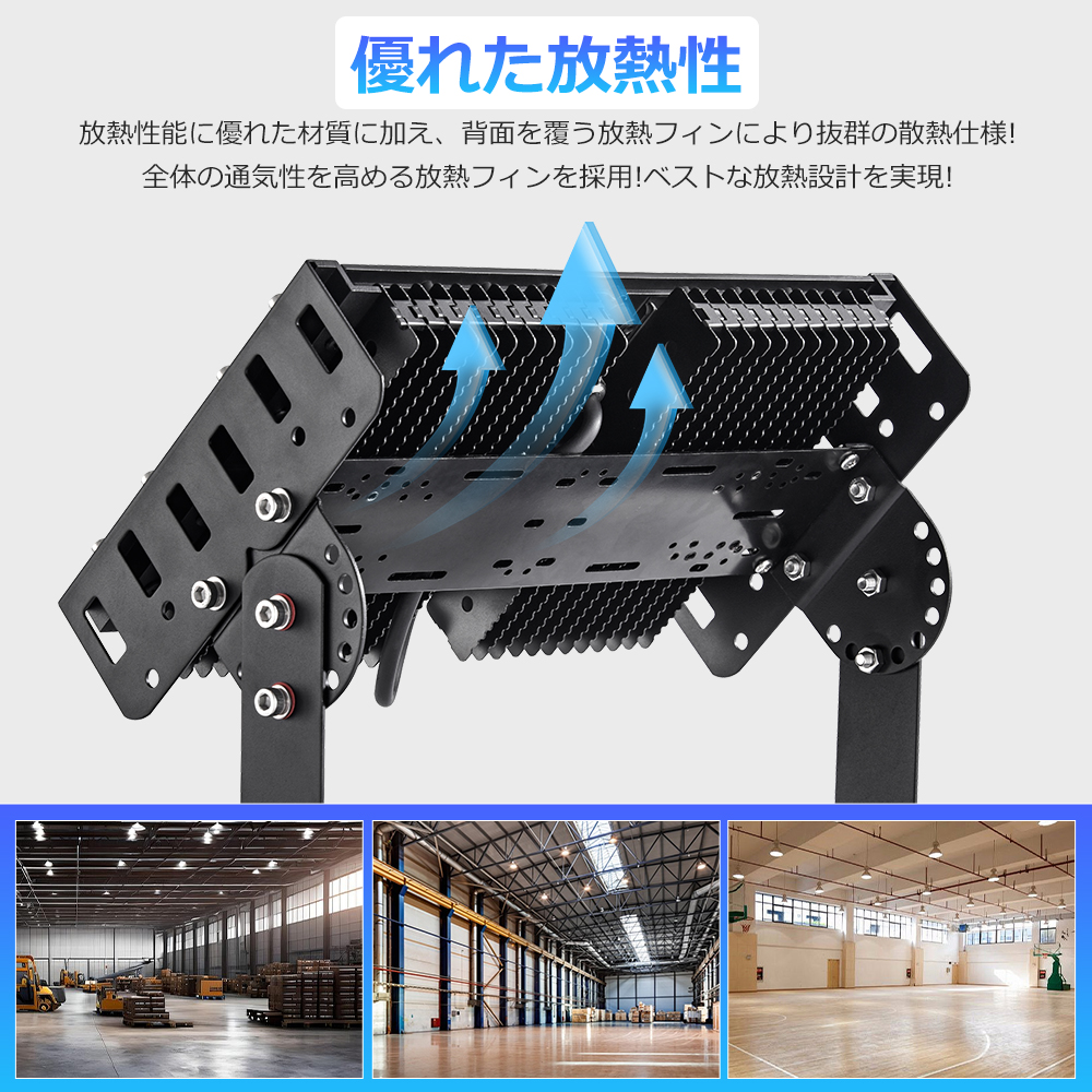 led投光器 300W 投光器 led 屋外 ...の詳細画像3