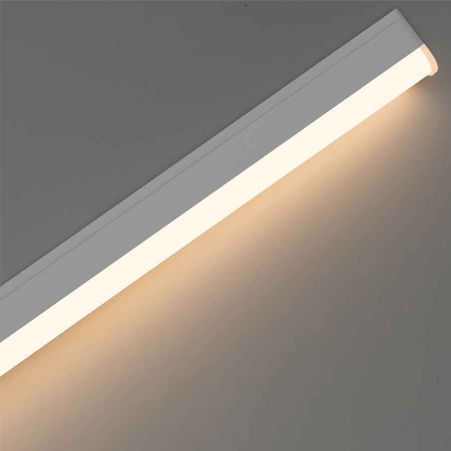 【特価 100本セット】LED蛍光灯 器具一体型 40W型 直管型 T5 120cm 昼光色/昼白色/白色/電球色  LEDベースライト スイッチコード付 15本連結可 送料無料 1年保証の画像