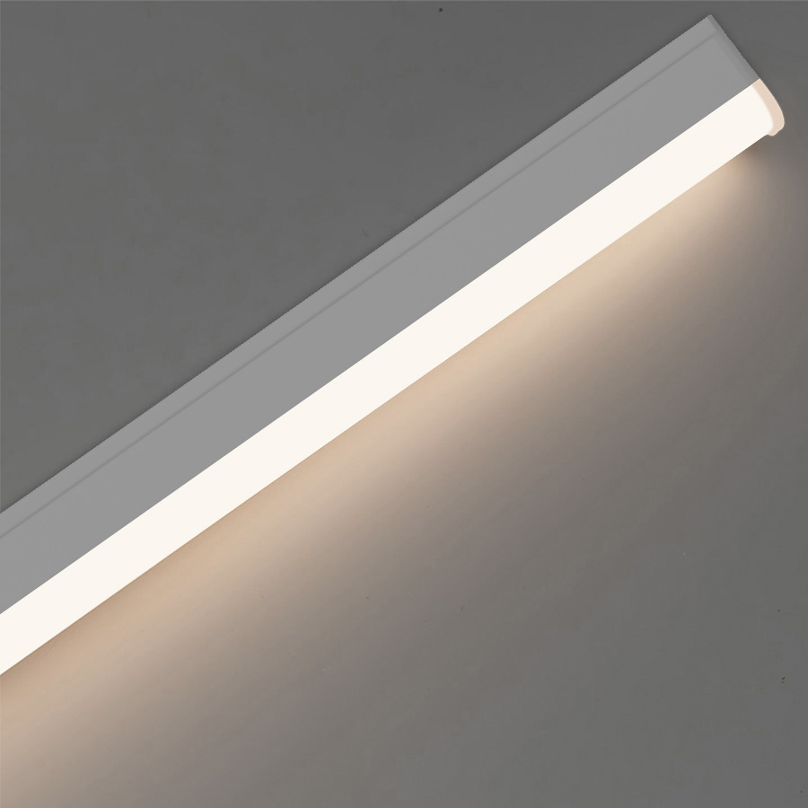【特価 100本セット】LED蛍光灯 器具一体型 40W型 直管型 T5 120cm 昼光色/昼白色/白色/電球色  LEDベースライト スイッチコード付 15本連結可 送料無料 1年保証の画像