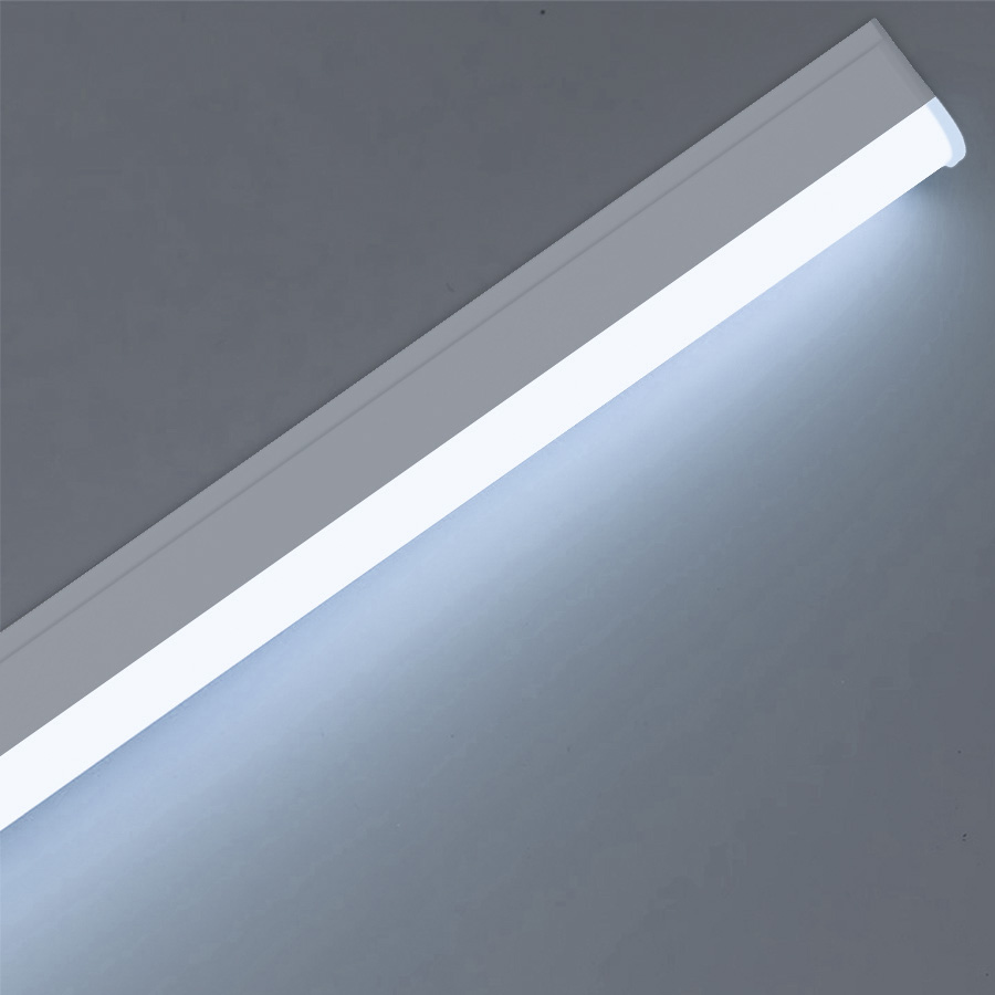 【特価 100本セット】LED蛍光灯 器具一体型 40W型 直管型 T5 120cm 昼光色/昼白色/白色/電球色  LEDベースライト スイッチコード付 15本連結可 送料無料 1年保証の画像