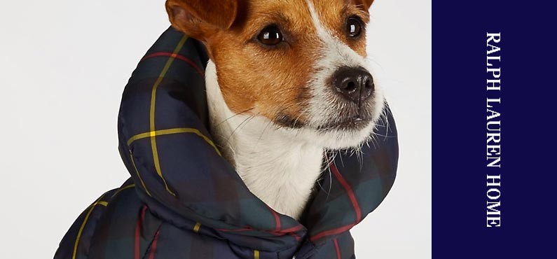 ▼最終価格▼ラルフローレン ドッグウェア : Tartan Dog Vest [犬用中綿入りベスト／タータンチェック]