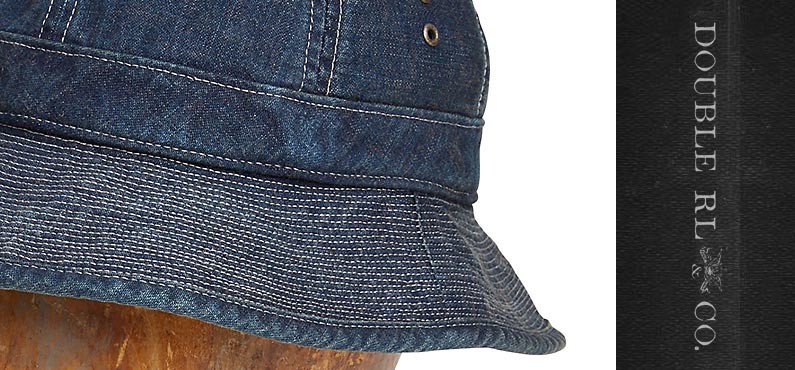 ▽最終価格▽RRL／ダブルアールエル : DENIM CRUSHER HAT [デニム