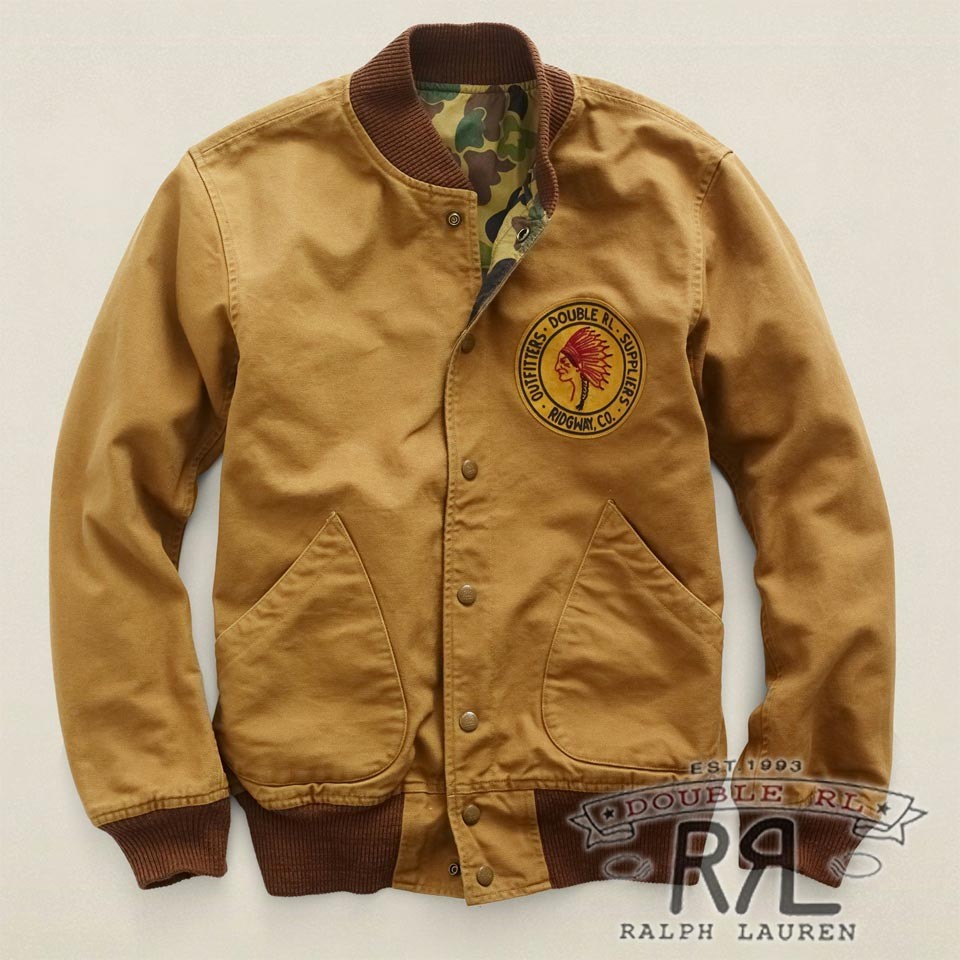 RRL MURRAY JACKET リバーシブル 迷彩 キャンバス ディーラー メンズ