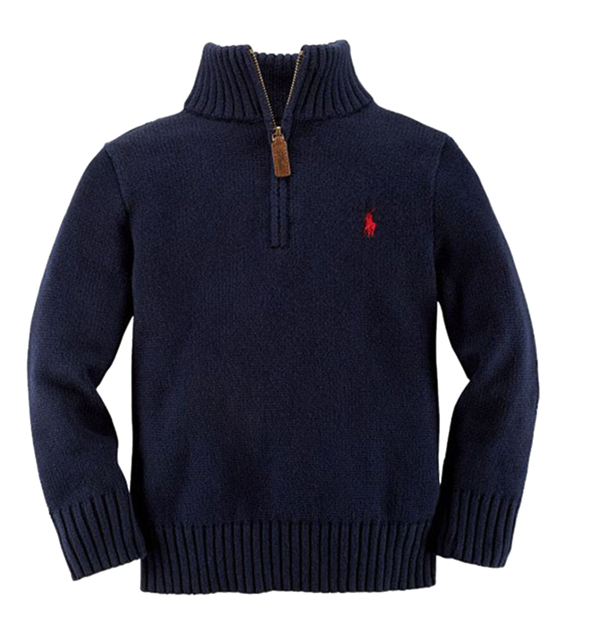 大人気 POLO RALPH ハーフジップニット クリーム色 LAUREN