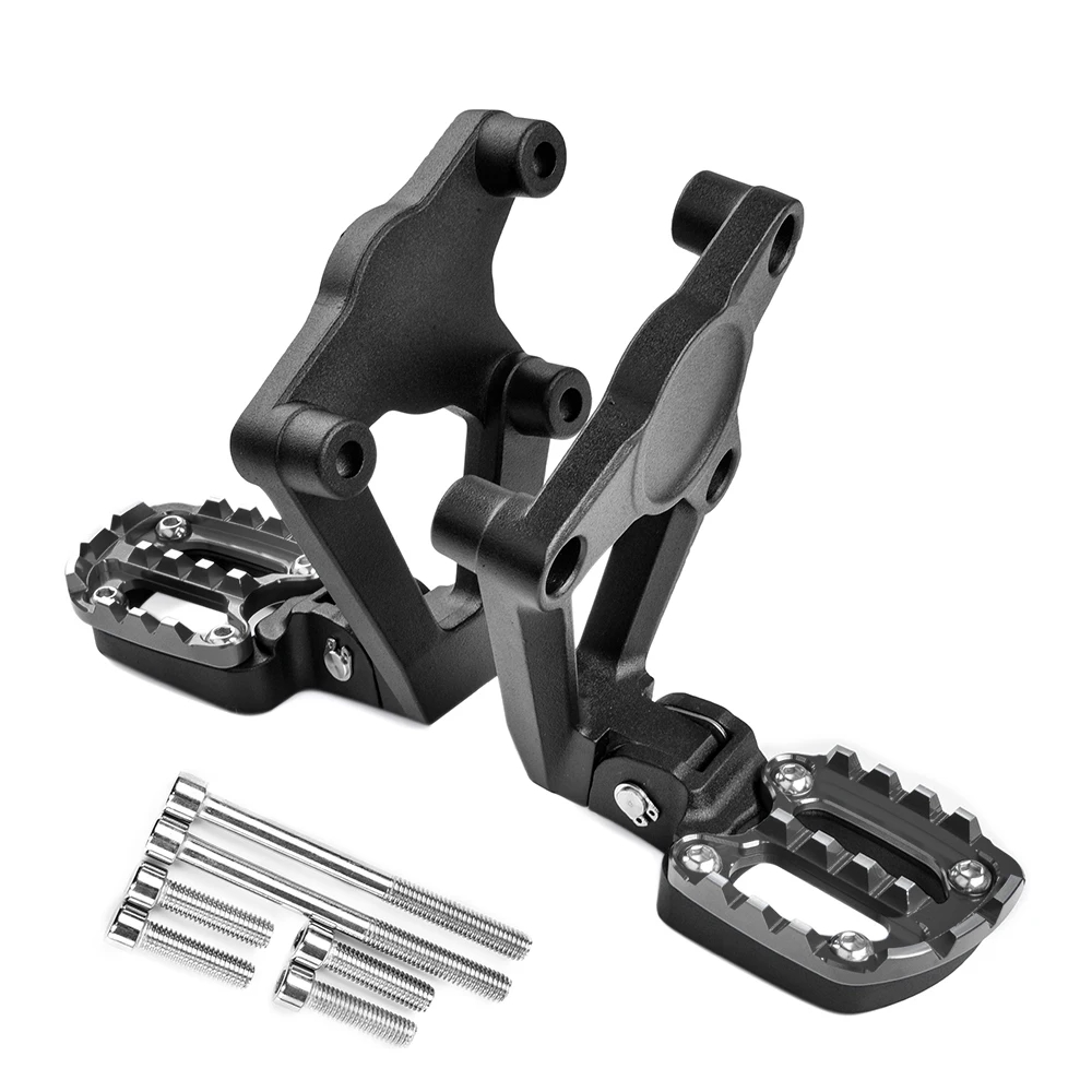 【並行輸入品】 バイク アルミ XADV750 リア フットペグ フット ペグ フットレスト ペダルs 2017年-2019年 X ADV XADV 750 カスタム パーツの画像