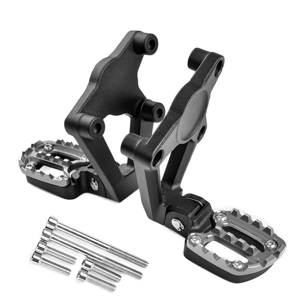 【並行輸入品】 バイク アルミ XADV750 リア フットペグ フット ペグ フットレスト ペダルs 2017年-2019年 X ADV XADV 750 カスタム パーツの画像