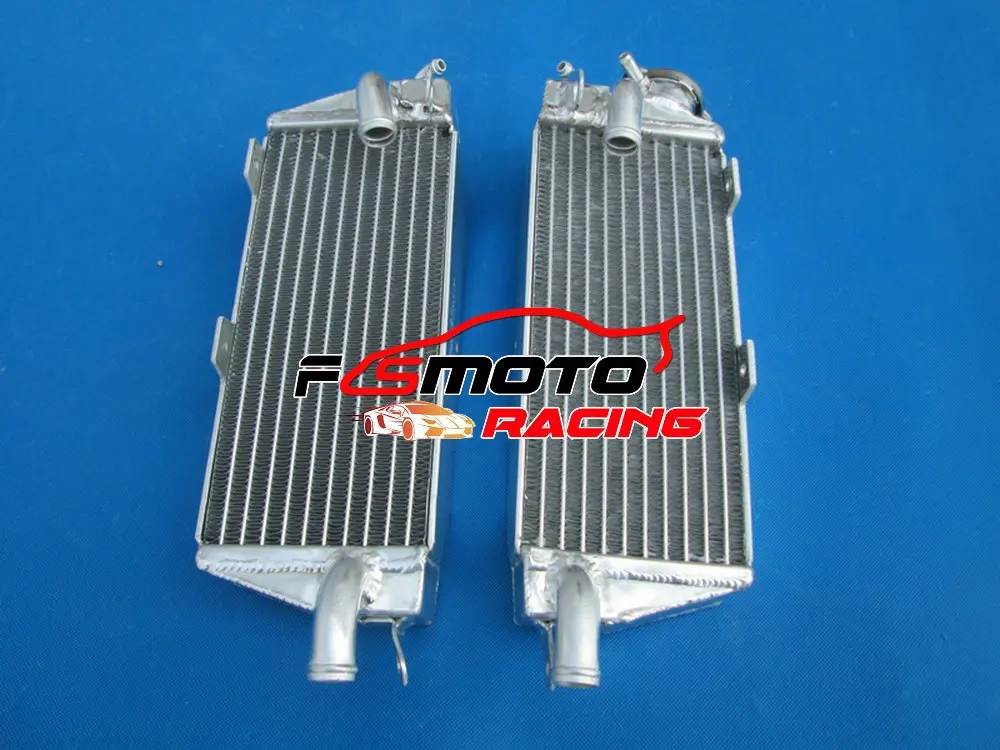 【並行輸入品】 左 ＆ 右 サイド アルミ ラジエーター ハスクバーナ Husky WR400/XC400/AE430/CR430/WR430/XC430/AE500/WR500//CR500XC500 1984年-1988年 カスの画像