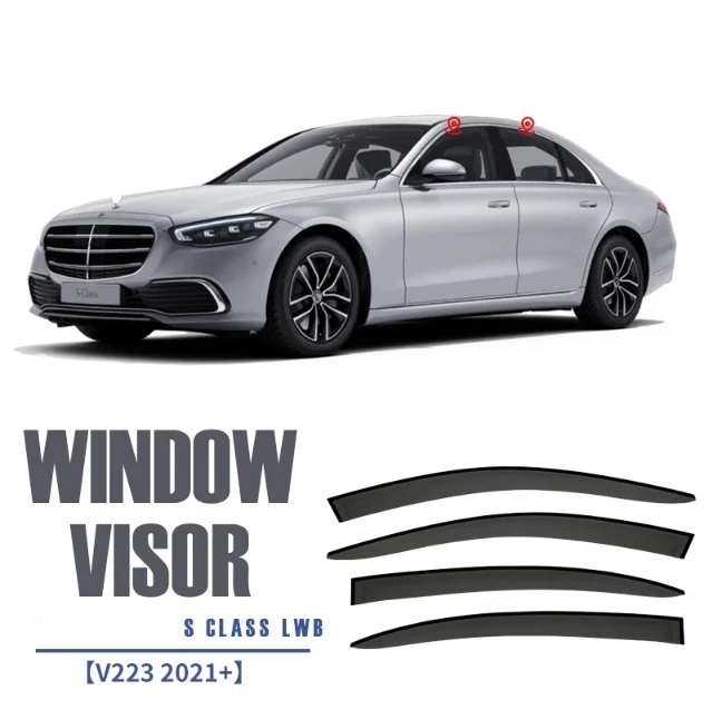 ベンツw140S600L バイザー 並行輸入品】 メルセデス-ベンツ S-クラス W140 W220 W221 W222 V223