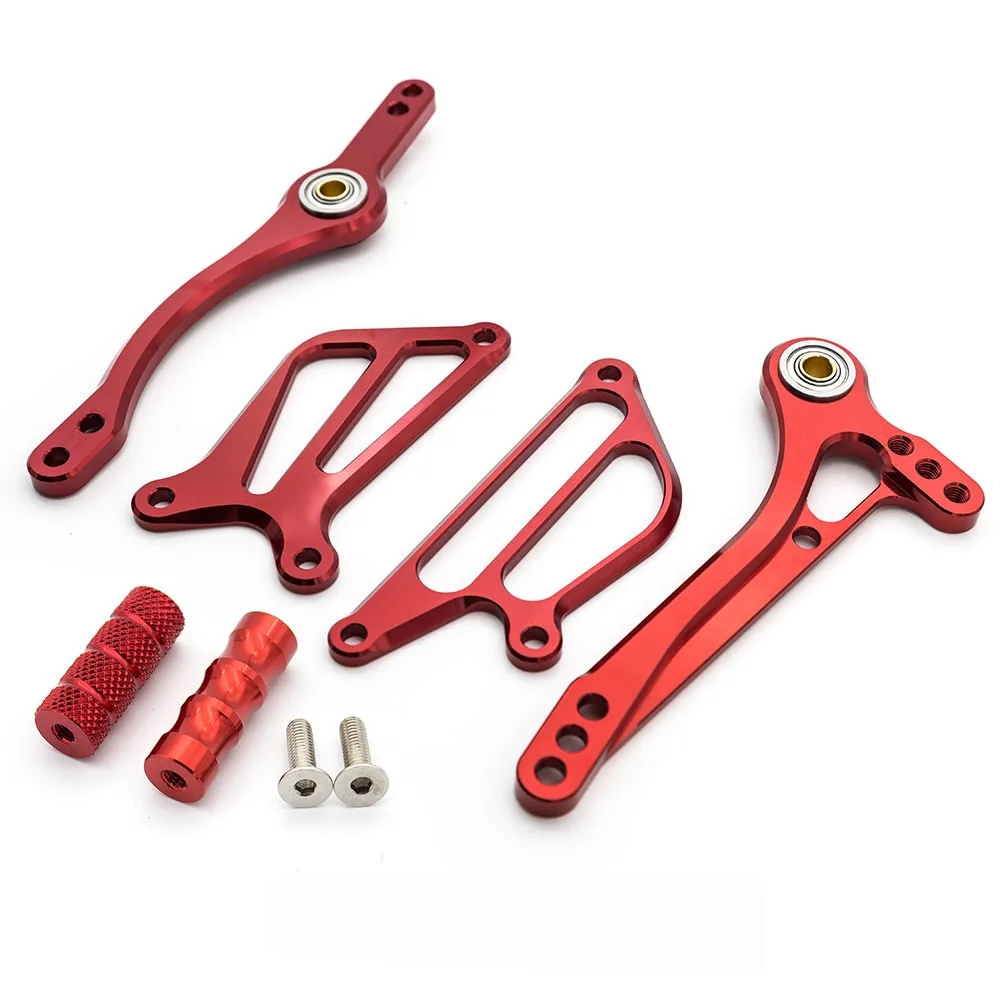 並行輸入品 ホンダ NSF100 NSR50 NSF 50 100 2004年-2010年 バイク リアセット フット ペグ ブレーキ リア ギアボックス ギア シフト シフター レバー + ウ_6