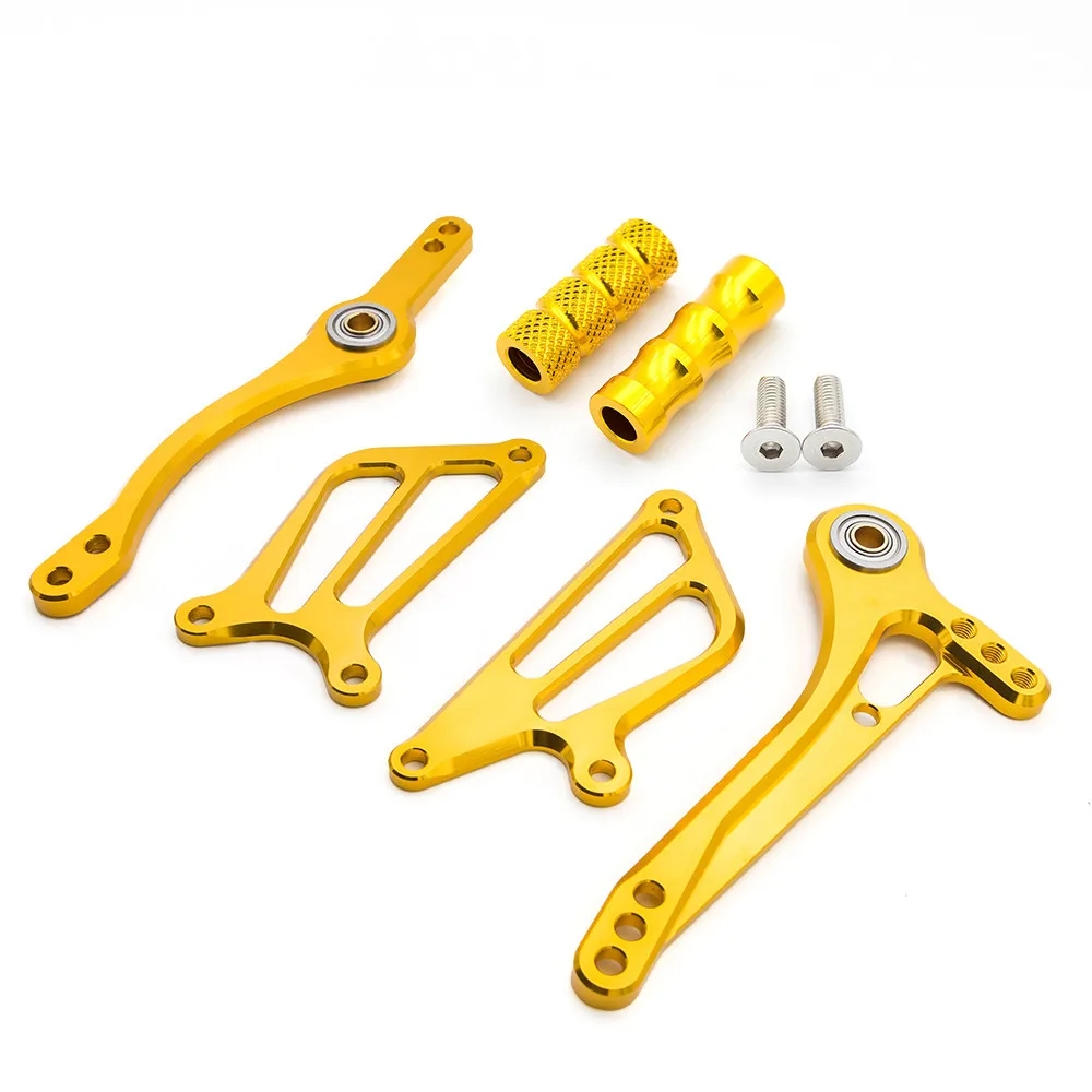 並行輸入品 ホンダ NSF100 NSR50 NSF 50 100 2004年-2010年 バイク リアセット フット ペグ ブレーキ リア ギアボックス ギア シフト シフター レバー + ウ_2