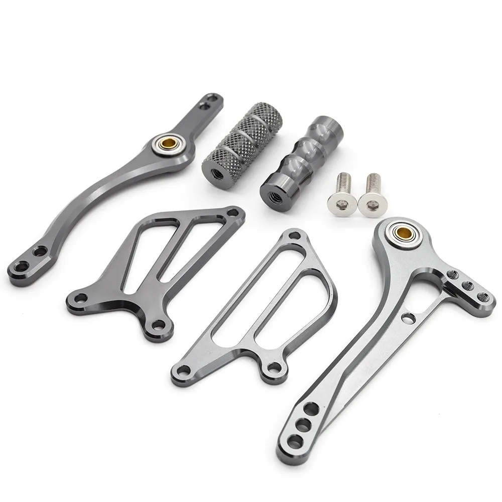 並行輸入品 ホンダ NSF100 NSR50 NSF 50 100 2004年-2010年 バイク リアセット フット ペグ ブレーキ リア ギアボックス ギア シフト シフター レバー + ウ_9