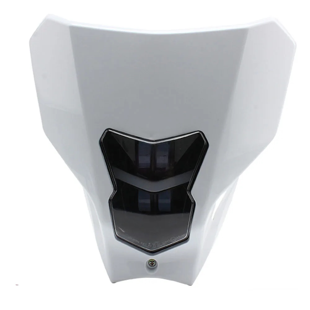 【並行輸入品】 バイク LED ヘッドライト エンデューロ MX スポーツ ヘッド ライト モト ヘッドライト ホンダ CRF450L CRF450XR CRF 125 110 250 450 R/F/L/RXの画像
