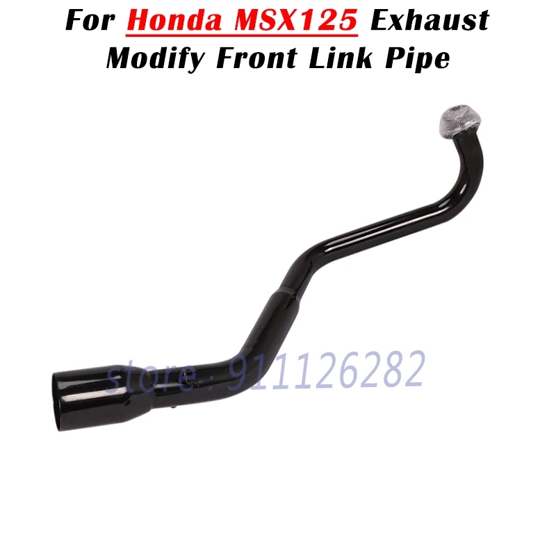【並行輸入品】 スリップオン ホンダ グロム MSX125 MSX 125 SF 2013年 - 2019年 2020年 2021年 2022年 バイク エキゾースト エスケープ マフラー フロント 中の画像