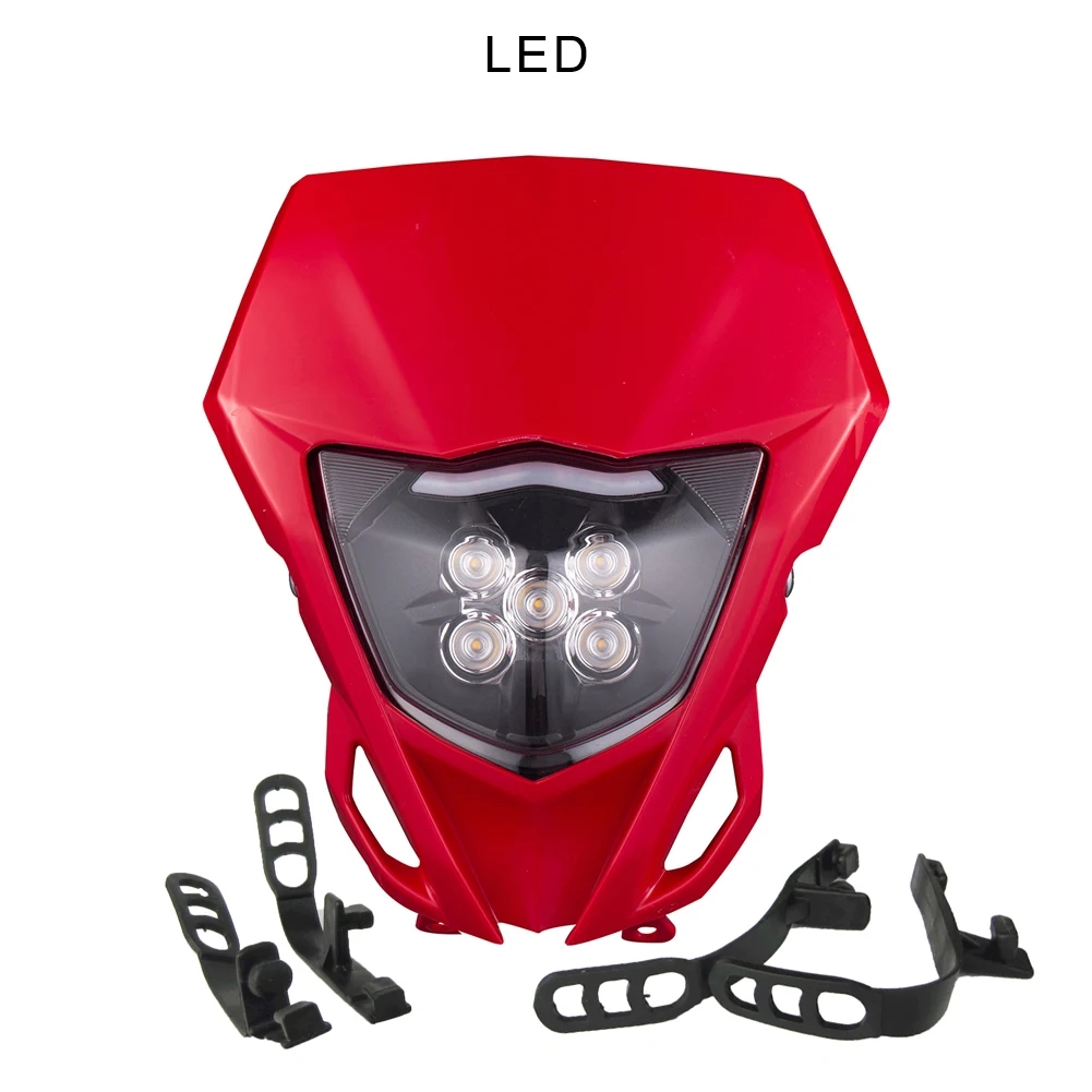 【並行輸入品】 バイク ヘッドライト LED ヘッドライト ヘッド ライト ヤマハ WR250F 2015年-2019年 WR450F WR 250F 450F WRF MX エンデューロ ダート ピットの画像