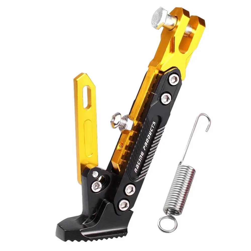 並行輸入品】 Ajustable CNC バイク スタンド フット サイド
