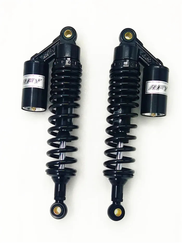RFYサスペンスション 並行輸入品 RFY 340mm 8mm スプリング バイク ショック アブソーバー
