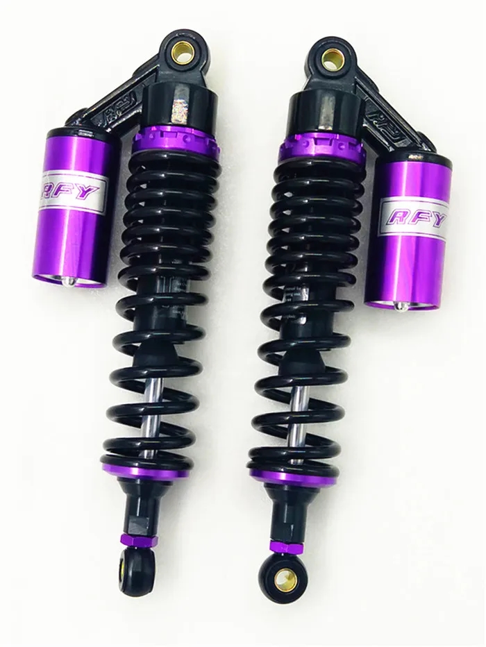 RFYサスペンスション 並行輸入品 RFY 340mm 8mm スプリング バイク ショック アブソーバー